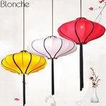 Suspension Led Chinoise Colorée Luminaire Chambre