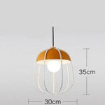 Suspension Led Citrouille Scandinave Colorée B Luminaire Chambre