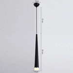 Suspension Led Conique Multicolore Luminaire Chambre