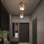 Suspension Led Cristal Doré Luxury Luminaire Chambre