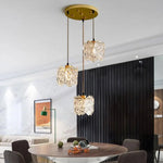 Suspension Led Cristal Luxe Luminaire Chambre