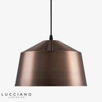 Suspension Led Cuivre Style Loft Luminaire