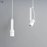 Suspension Led Cylindre Métal Industriel Luminaire Chambre