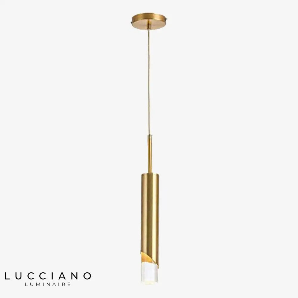 Suspension Led Cylindre Métal Loft Luminaire Chambre