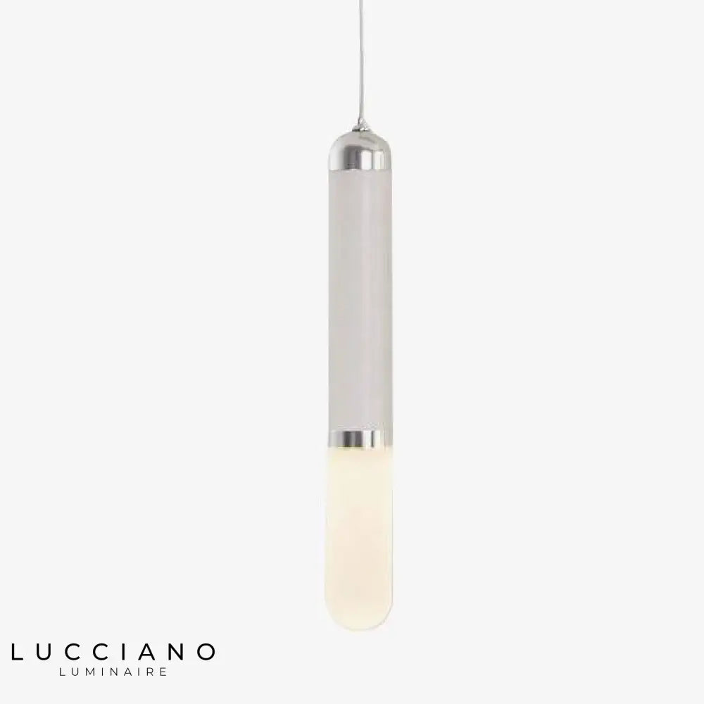 Suspension Led Cylindres Blanc Vintage Luminaire Cuivre