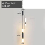 Suspension Led Cylindrique Métal Bar A / Chaude Luminaire Chambre