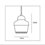 Suspension Led Cylindrique Métallique Luminaire Doré