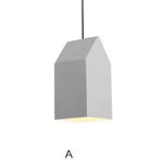 Suspension Led Design Abat-Jour Coloré Gris / A Luminaire Chambre