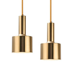 Suspension Led Design Doré Luxe Luminaire Chambre