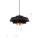 Suspension Led Design Formes Loft Noir Luminaire Chambre