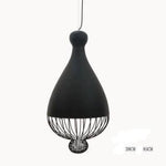 Suspension Led Design Lofty Arrondi A - L Noir Luminaire Chambre