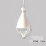 Suspension Led Design Lofty Arrondi A - M Blanc Luminaire Chambre