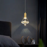 Suspension Led Diamant Luxe Savia Luminaire Chambre