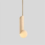 Suspension Led Dorée Boules Brass 1 Lampe / Froide Luminaire Chambre