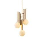 Suspension Led Dorée Boules Brass Luminaire Chambre