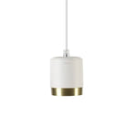 Suspension Led Dorée Sheffield Blanc Luminaire Chambre