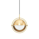 Suspension Led Dorée Style Ball Luminaire Doré