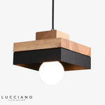 Suspension Led En Bois Design Luminaire Chambre