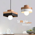 Suspension Led En Bois Design Luminaire Chambre