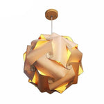 Suspension Led En Bois Style Japonais Luminaire Chambre