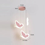 Suspension Led Enfant Formes Variées A / Rose Froide Luminaire Chambre