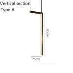 Suspension Led Géométrique Finition Cuivre D Luminaire Chambre