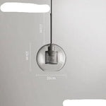 Suspension Led Industrielle Avec Verre Loft C Luminaire Chambre