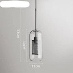 Suspension Led Industrielle Avec Verre Loft F Luminaire Chambre