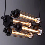 Suspension Led Industrielle Rétro En Métal Luminaire Chambre