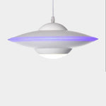 Suspension Led Industrielle Soucoupe Métal Luminaire Chambre