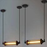 Suspension Led Industrielle Style Edison Luminaire Chambre