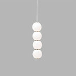 Suspension Led Julene Perles Modernes B / Chaude Luminaire Chambre