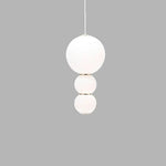 Suspension Led Julene Perles Modernes C / Chaude Luminaire Chambre