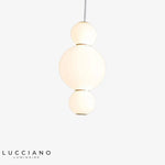 Suspension Led Julene Perles Modernes Luminaire Chambre