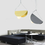 Suspension Led Kaia Abat-Jour Circulaire Luminaire Chambre