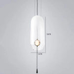 Suspension Led Loft Verre Coloré Design A - Blanc / Froide Luminaire Chambre