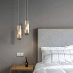 Suspension Led Loft Verre Coloré Design Luminaire Chambre