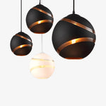 Suspension Led Lofty Avec Boule En Verre Luminaire Chambre