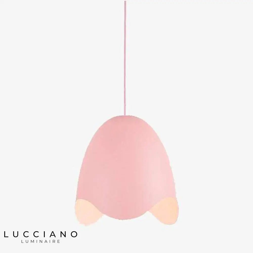 Suspension Led Macaron Œuf Ouvert Luminaire Chambre