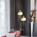 Suspension Led Marbre Blanc Luxe Luminaire Chambre