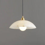 Suspension Led Marbre Blanc Moderne Luminaire Chambre