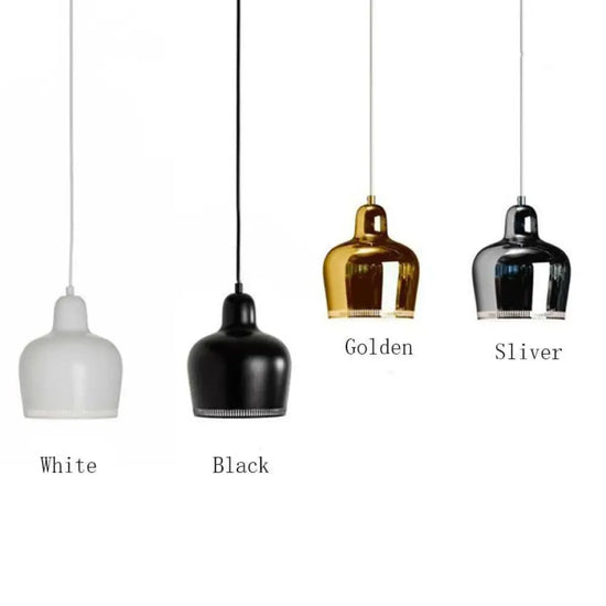 Suspension Led Métal Coloré Decor Luminaire Doré