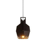 Suspension Led Métal Coloré Hang Noir / 28Cm Luminaire Chambre