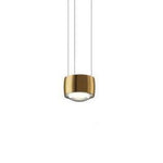 Suspension Led Métallique Dorée Loft Luminaire Chambre