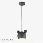 Suspension Led Mickey Colorée Luminaire Chambre