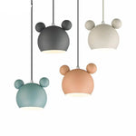 Suspension Led Mickey Colorée Luminaire Chambre