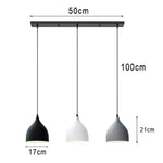 Suspension Led Minimaliste Willo Métal J Luminaire Chambre