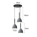 Suspension Led Minimaliste Willo Métal M Luminaire Chambre