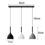 Suspension Led Minimaliste Willo Métal N Luminaire Chambre