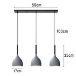 Suspension Led Minimaliste Willo Métal Q Luminaire Chambre